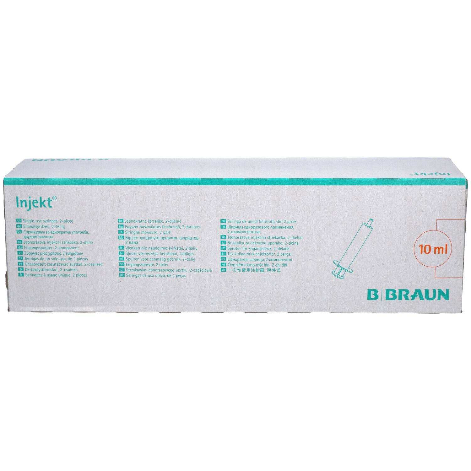 Injekt Solo Spritze 10 ml Luer 100x10 Spritzen
