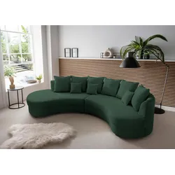 Wohnlandschaft Limoncello Moosgrün Cord