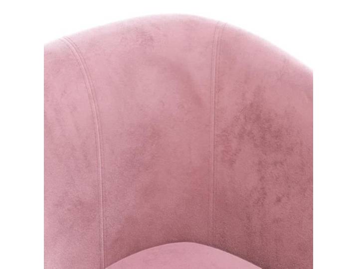 Fauteuil cabriolet - MOTHINESSTO - YY4064 - Velours rose - Repose-pied inclus - 1 place