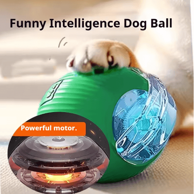 Inspire Picks Smart Automatic Rolling Dog Ball Rechargeable Interactive Toy For Puppies & Dogs red With Sound 2026 Version