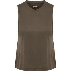 hummel, Damen, Sportshirt, Damen-Top (XL), Braun