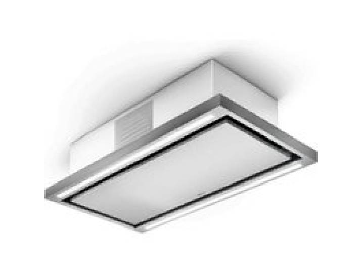 Hotte plafond Elica CLOUD SEVEN inox et blanc 90 cm recyclage
