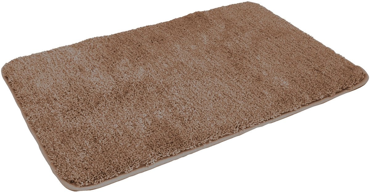 Kinzler badmat bruin microvezel 70 x 120 cm
