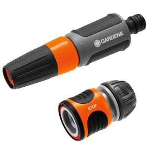 Gardena Reinigungsspritze 18288-20, Set, inkl. Wasserstop, Wasserstrahl einstellbar