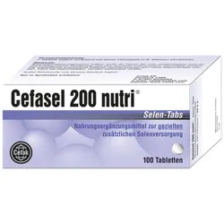 Cefasel 200 Nutri Selen Tabs 100 St