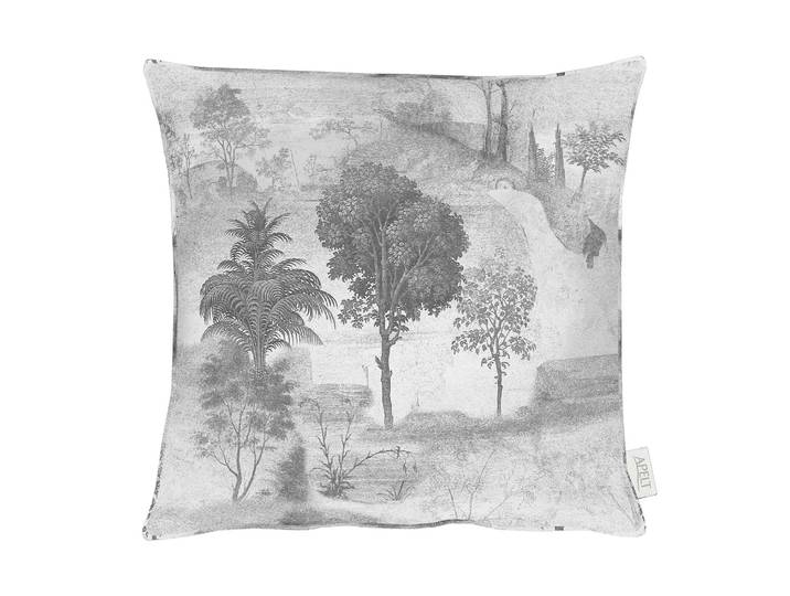 Coussin Padua Gris/Gris clair 45 x 45 x 5cm Tissu mélangé