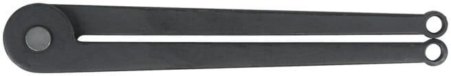 KS Tools Tournevis à deux trous, réglable, longueur 115 mm (150.3209)
