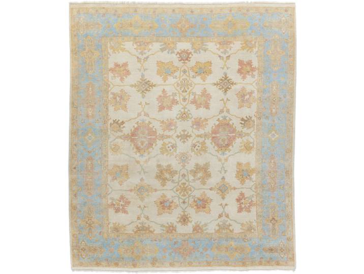 Usak Teppich 251x292 Handgeknüpft Orientteppich Wolle