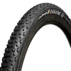 Challenge Gravine XP Gravel-Reifen 45-622 TLR Clincher 260 TPI Corazza Armor Silver+Gold Pannenschutz SmartPlus-Compound schwarz