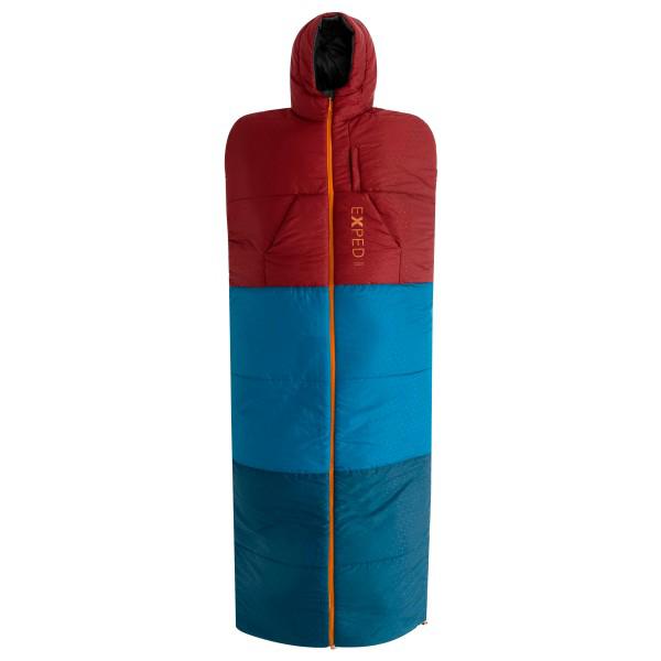 Exped - Dreamwalker - Kunstfaserschlafsack Gr M Zipper: Dual Zip Burgundy