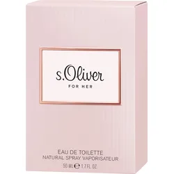 s.Oliver FOR HER Eau de Toilette Naturalspray