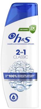 Head & Shoulders Champú Acondicionador Anticaspa 2en1 Classic 330 ml