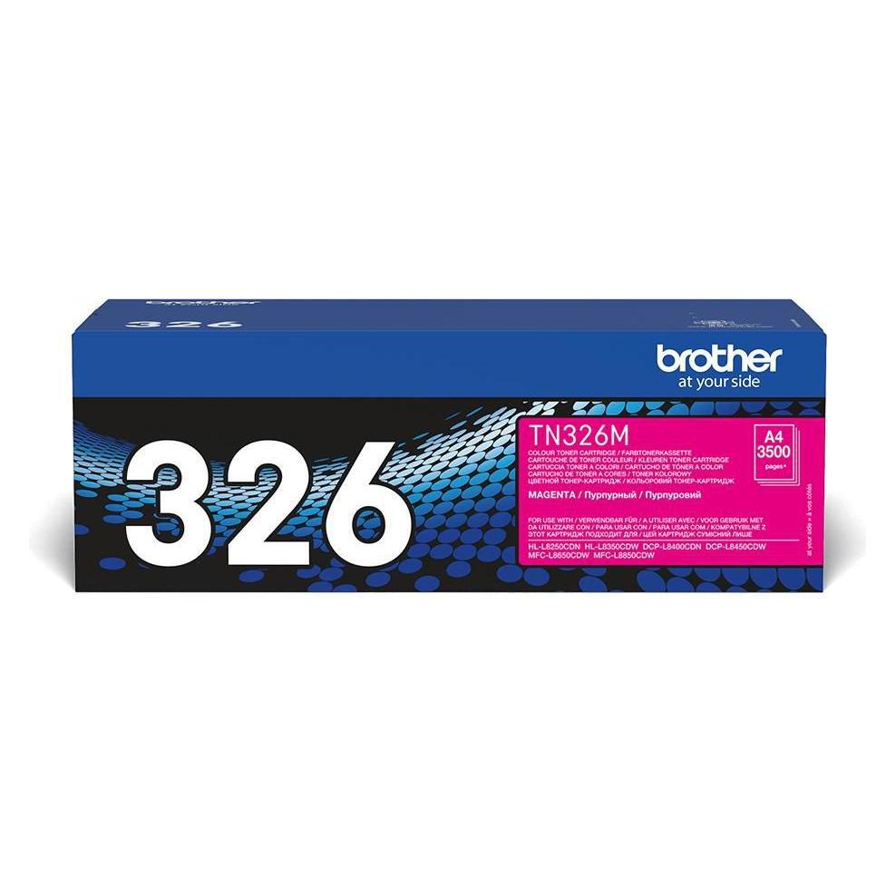 Brother Toner Magenta Pages: 3.500 (TN-326M)