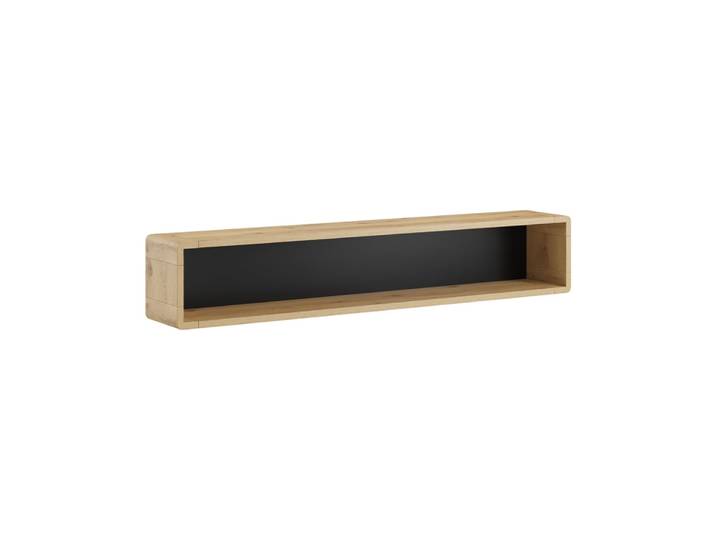 Etagère murale panneaux hdf noir
