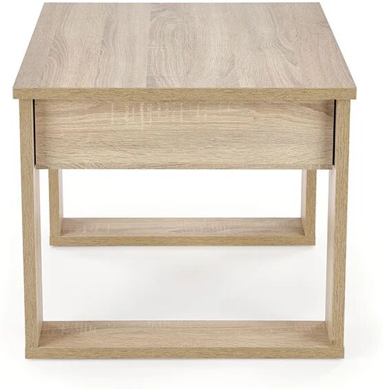 garneroarredamenti Tavolino da salotto moderno 60x60cm rovere sonoma Libano