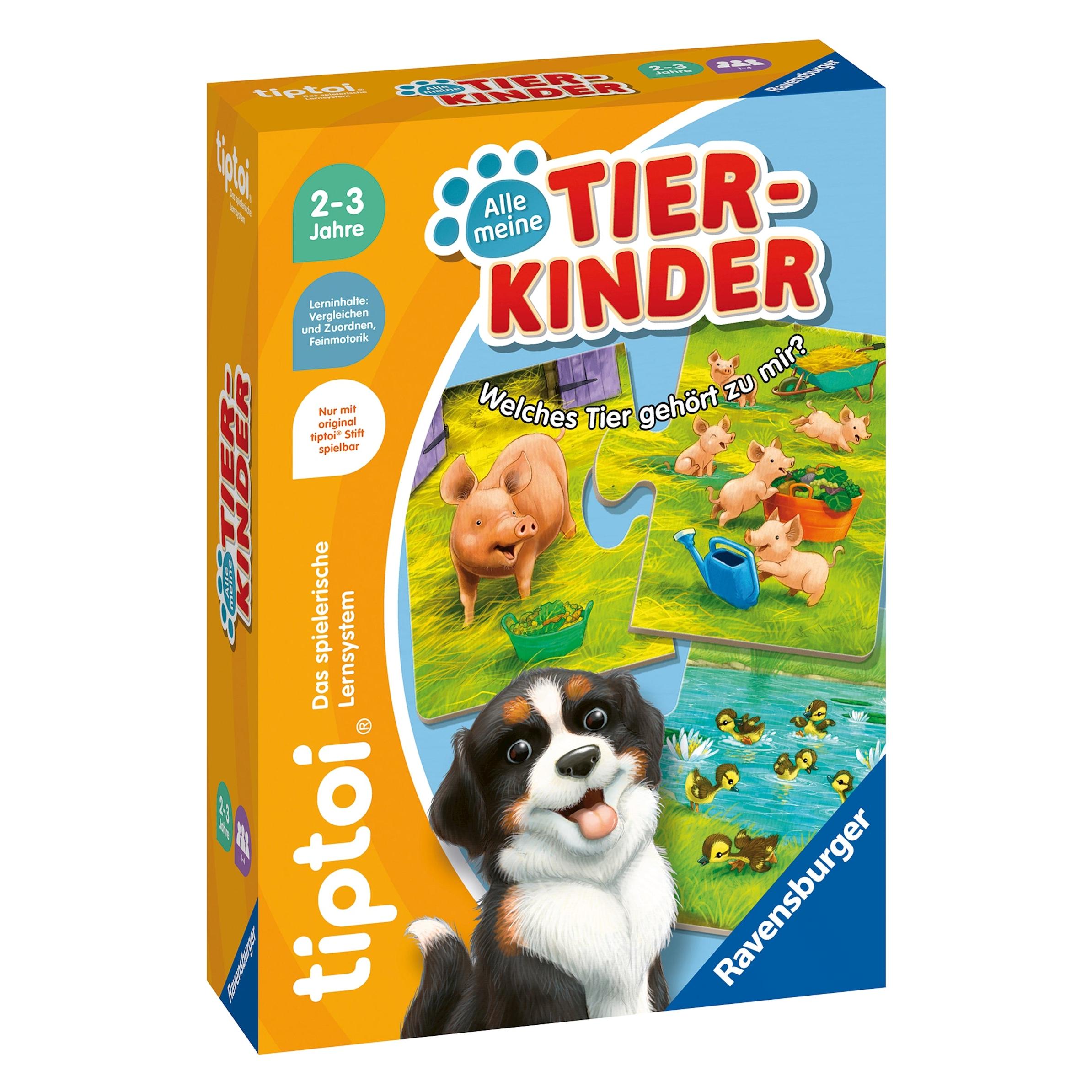 tiptoi Alle meine Tierkinder (Deutsch, 2 - 3 Jahre) (00.000.108)