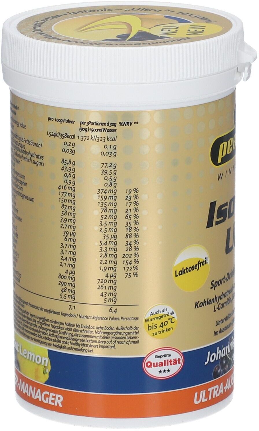 Peeroton Isoton.ultr.joh.zit 300 g Pulver