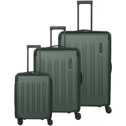 Travelite Kofferset 3tlg. DYNAMIIC 4w S erw./M erw./L erw. grün