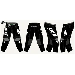 Ufo Plast SRL Bamberg Sporthose Unisex für Erwachsene, schwarz/grau, 46