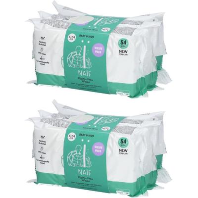 Naif Baby & Kids Plastic Free Wipes x2 2x3x54 St Tücher