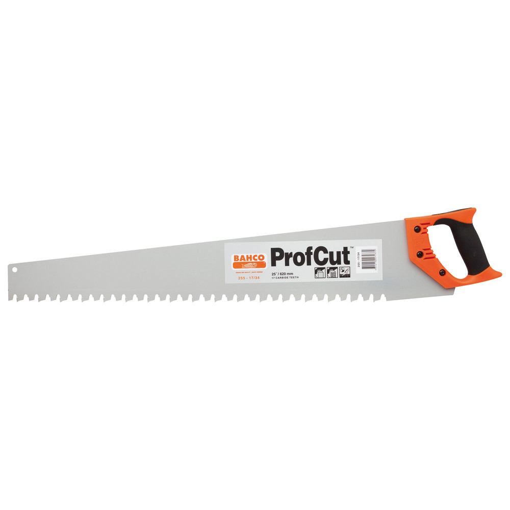 Bahco ProfCut handzaag voor gasbeton, Leca en bakstenen, 620 mm