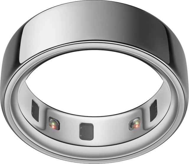 Oura Ring 4 Maat 12 Zilver