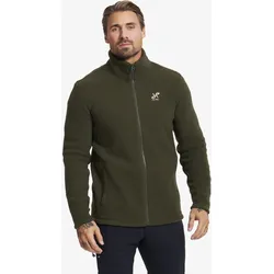 Moss Pile Fleece Jacket Herren Forest Night, Größe:L - Herren > Oberteile > Fleece & Midlayers - Grün