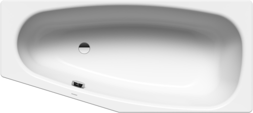 Kaldewei MINI LINKS 832 Badewanne 224800011001 links, 157x75/50cm, Invisible Grip, glänzend, alpinweiß