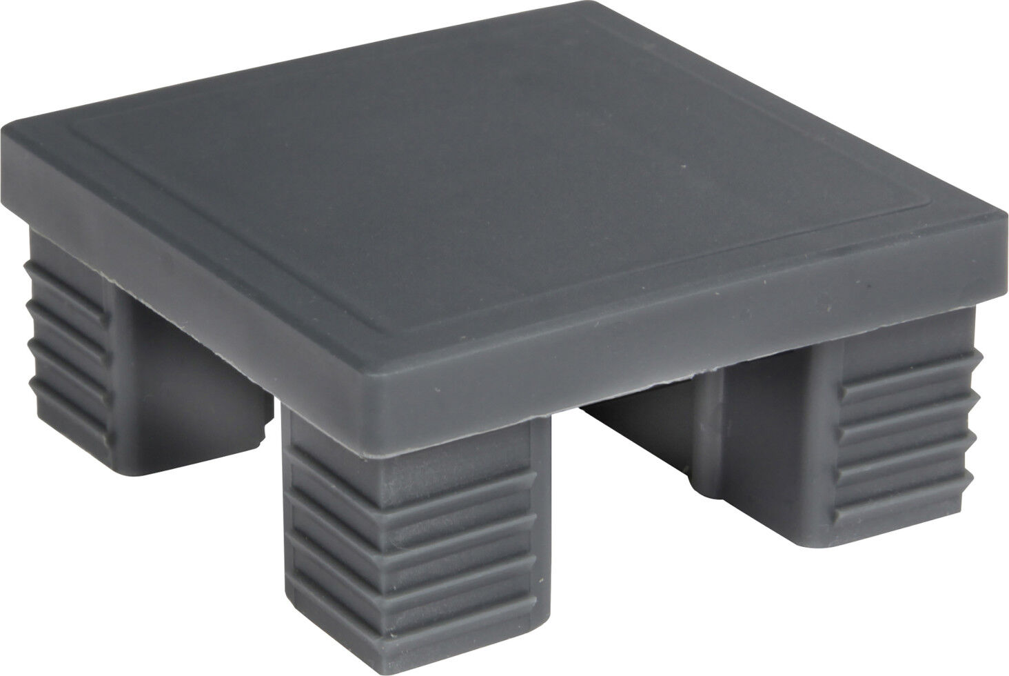 Floraworld Pfostenkappe Steckzaunsystem 6,8 x 6,8 cm Kunststoff anthrazit