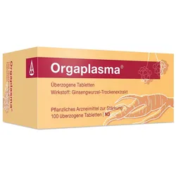 ORGAPLASMA überzogene Tabletten 100 St