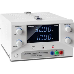 Peaktech 6194 - labovoeding - 0-30 V / 0-10 A DC, Labornetzgerät