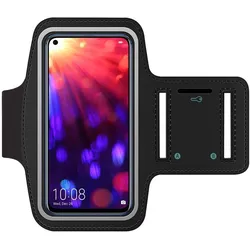SmartFitness Honor View 20 Handy Sport Armband, Smartphone Sportarmband, Schwarz
