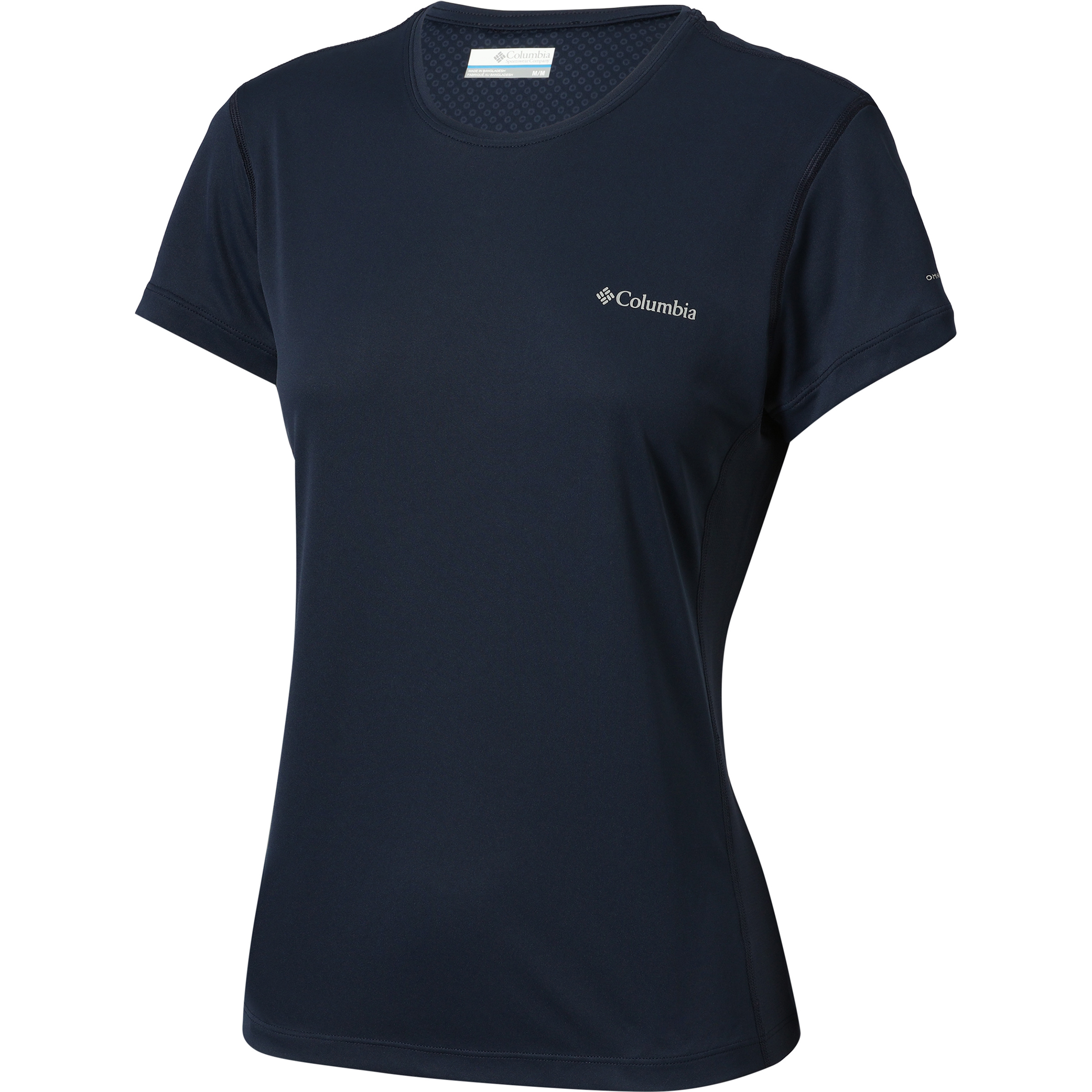 Columbia Zero Rules Light Crew Damen T-Shirts blau Größe XS Camping Atmungsaktiv