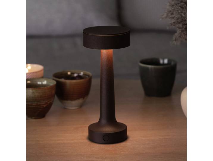 Buddy T1 Portable Taffellamp Coffee - Antidark - Slaapkamer - Aluminium