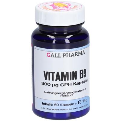 Vitamin B9 300 µg GPH Kapseln 60 St