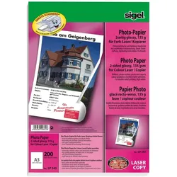 Sigel Fotopapier, Fotopapier, Weiss