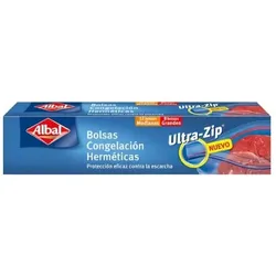 Albal Ultra-Zip Freezing Bag 2 Sizes 20 Units