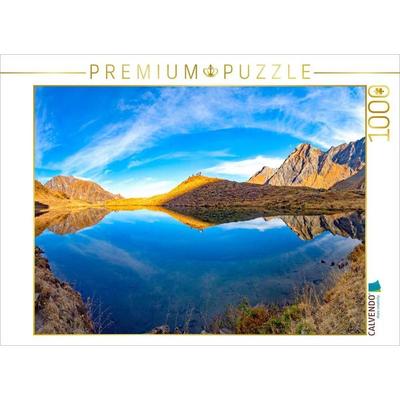 CALVENDO Puzzle Der Hacklsee in der Spiegelung | 1000 Teile Lege-Größe 64x48cm Foto-Puzzle für glückliche Stunden, Sonstige von , Calvendo Puzzle