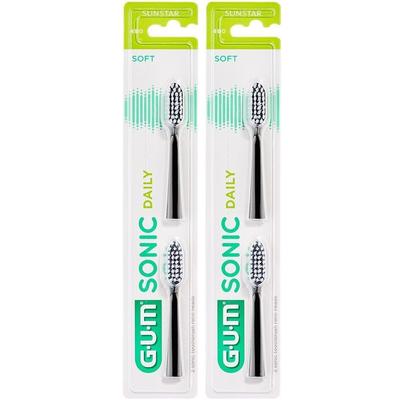 GUM Sonic Daily ERS Schwar x2 2x2 St Zahnbürste