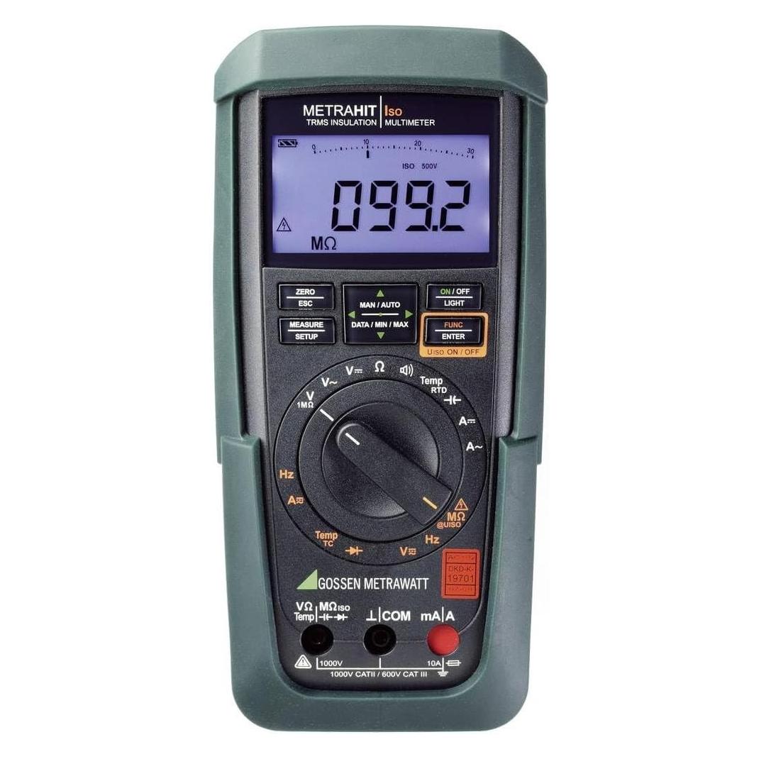 Gossen Metrawatt Metrahit Iso Isolationsmessger (CAT II 1000V, CAT III 600V) (Metrahit Iso)