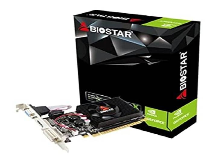 Biostar Grafische kaart Nvidia compatibel met GeForce G210, 1 GB DDR3