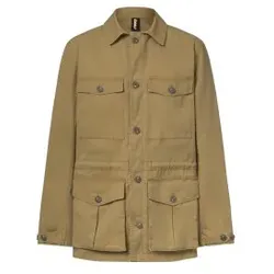 ECOALF für Herren. MCMGAJKATLAS0168W25-060 Atlas beige Jacke (M), Braun, Lässig, Bio-Baumwolle, Nachhaltig, Recycelte Baumwolle