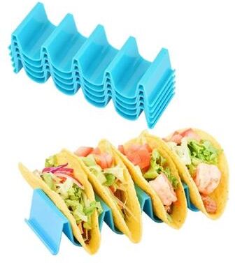 Multicon Wholesale Hub Taco Holder Stand For Hard Shell Tacos BPA Free, Durable Plastic Tray For Easy Tacos Taco Holder Stand For Hard Shell Tacos BPA Free, Durable Plastic Tray For Easy Tacos