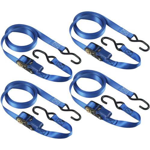 Master Lock 4 Zurrgurte 5m blau mit Ratsche 4367EURDAT