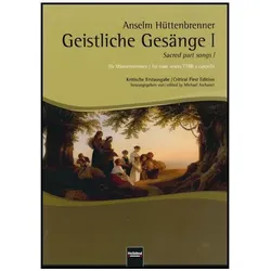 Geistliche Gesänge I / Sacred part songs I, Fachbücher von Anselm Hüttenbrenner