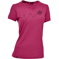 MAUL Damen Shirt Eifelsteig, Größe 56 in Pink Pink
