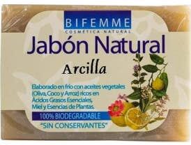 Bifemme Jabón Natural de Arcilla 100 g