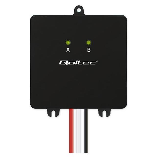 Qoltec 24V Spannungsausgleicher für 2x12V, 5A, LiFePO4 AGM GEL Batterien (51097)