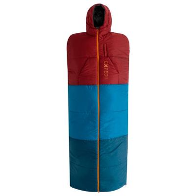 Exped - Dreamwalker - Kunstfaserschlafsack Gr L Zipper: Dual Zip Burgundy