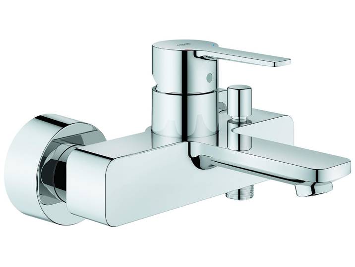 Grohe Lineare Mitigeur monocommandé pour bain\, montage mural\, saillie 184mm\, 33849001